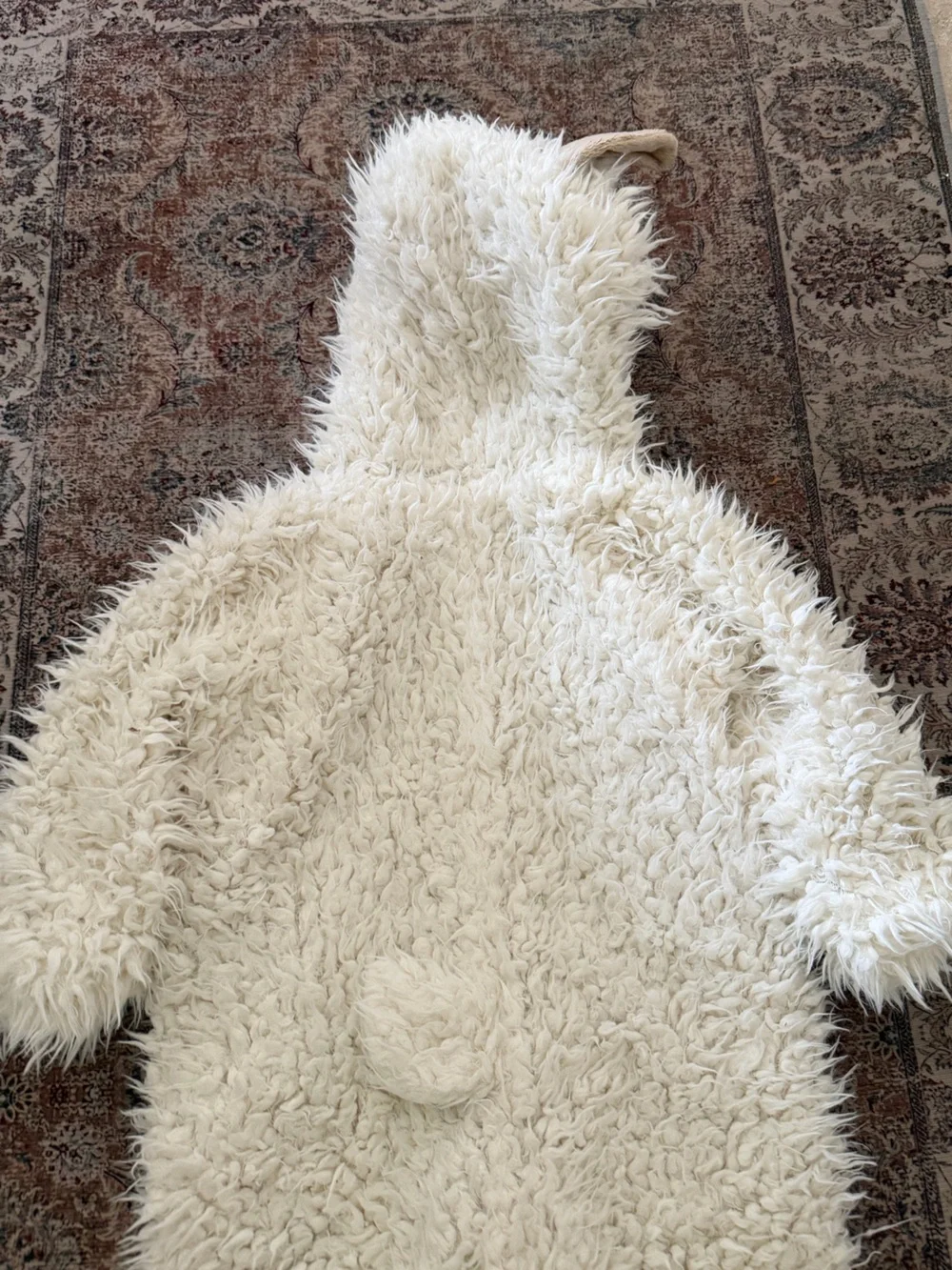 Target Plush Llama Hooded Kids Toy - Cream and Tan